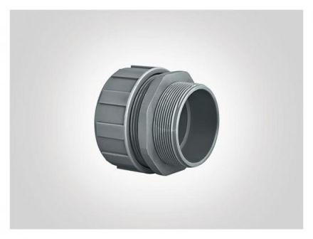 HellermannTyton 166-40707 PSR40-S-M40-PA66-GY HelaGuard plastic screw connection