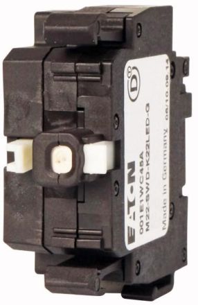 Eaton M22-SWD-K22LED-W functional element, 3 positions, LED-W, front, 115978