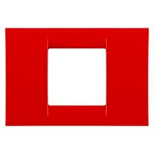 Gewiss GW22122 System Virna 2M Geranium Red Cover Frame