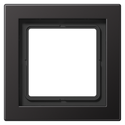 Jung ALD2981D frame 1-way, vertical and horizontal mounting, painted aluminium, LS-DESIGN, dark (painted aluminium)