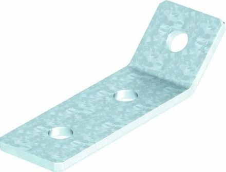 OBO Bettermann GMS L45FT 94x41mm with 3 holes connection angle, 1124667