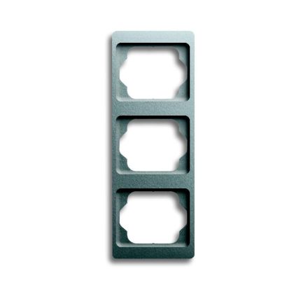 Busch-Jaeger 1733 KA-266 cover frame, 3-way frame titanium