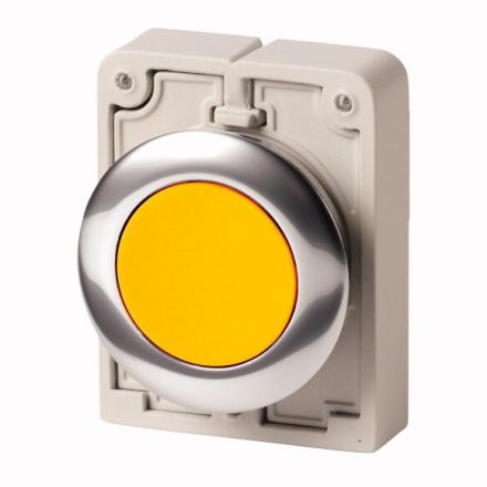 Eaton M30C-FD-Y 30mm yellow push button, 182920