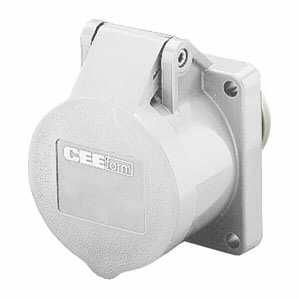 Mennekes 617 surface-mounted box 32A 2-pole 12h IP44
