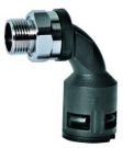 Flexa 15020019217 RQBK90DR-N AD42,5N PT 1 1/4 inch black plastic quick connector