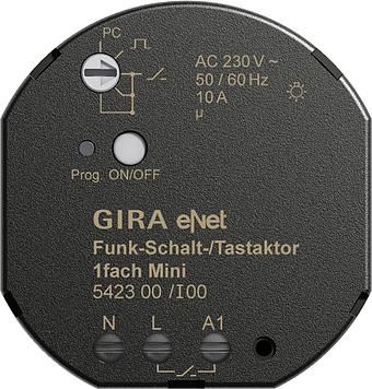 Gira 542300 wireless switch/button actuator Mini 1-way Gira eNet