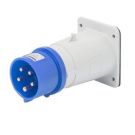 Gewiss GW60217 IEC 230V 32A 9h 5P IP44 panel mount plug