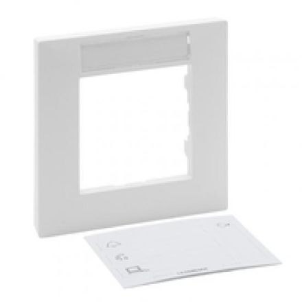 Legrand 864161 frame Niloe Step 1-way description ultra white, (white)