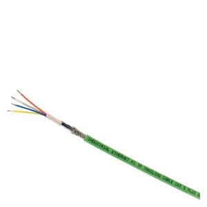 Siemens 6XV1870-2D Industrial Ethernet trailing cable GP 2x2 PROFINET Type C