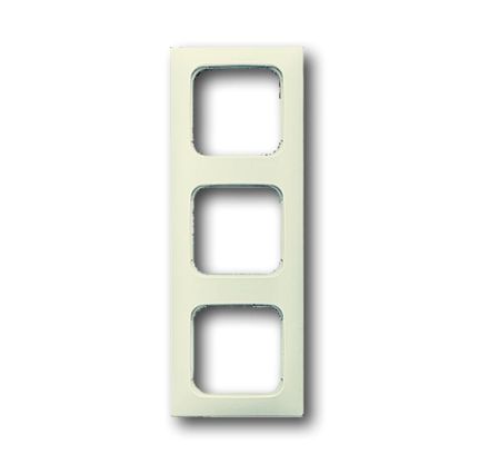 Busch-Jaeger 2513-212K-102 Busch-Duro 2000® SI Linear cover frame, 3-way frame white