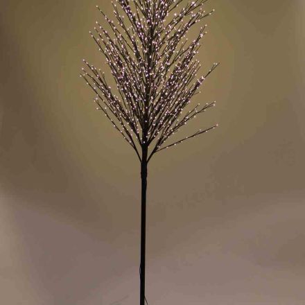 FHS 35181 LED tree, 2.1m, 1300 LED dark brown, warm white, IP44