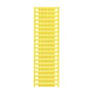 Weidmüller 01609801687 DEK 5/5 MC-10 NE GE 5x5mm yellow marking strip