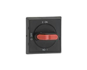 ABB Stotz-Kontakt OHBS2AJE011, selector handle I-0-II black shaft 6mm IP65 for load break. , 1SCA105220R1001