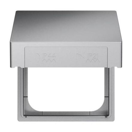 Busch-Jaeger 2CKA001719A0219 2518-WD-83 with hinged cover intermediate ring