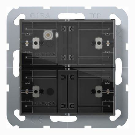 GIRA 504200 KNX pushbutton sensor 4 System 55 | 2-fold, comfort