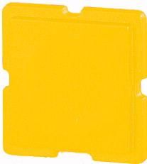 Eaton 05TQ18 button plate, yellow, 087867