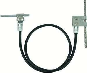 Dehn & Söhne 365519 Connection set rope system CU 16qmm L:1000mm