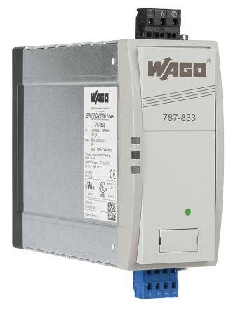 Wago 787-833 Epsitron 230V / 48V 5A primary switched mode power supply