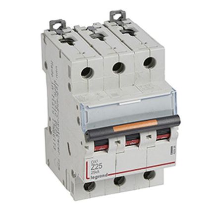 Legrand 409926 Circuit breaker DX3 Z25A 3P 25KA 3M