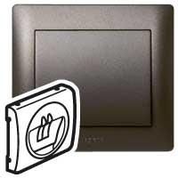 Legrand 771200 speaker cover Hifi 1-way Galea dark bronze, (Bronze)