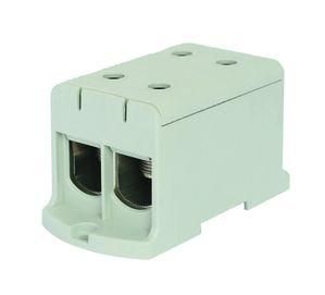 Pollmann 2090213 UK 240/2A grey 2-pole universal terminal