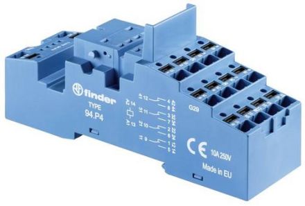 Finder 94.P4 relay socket