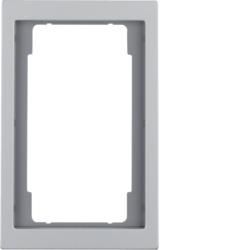 Berker 13097003 frame with large cutout aluminum Berker K.5