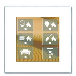 Issendorff 30150 LCN-GT6W white with 6 keys glass keypad