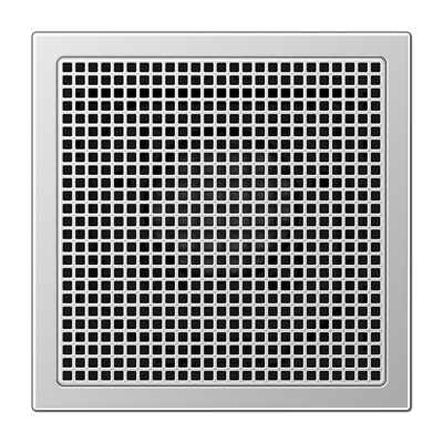 Jung SIAMAL5 audio module, LS series, aluminum