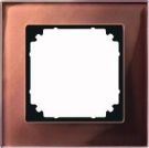 MERTEN 489115 real glass frame 1-way mahogany M-PLAN