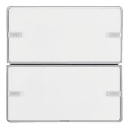 BERKER 80142321 KNX easy touch sensor comfort Q.1/Q.3 | 2-fold | aluminum velvet