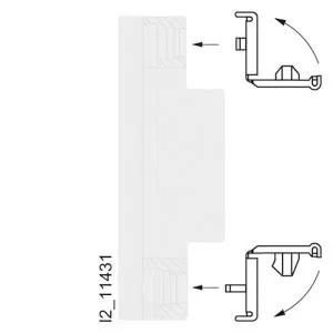Siemens 5SW3201 FI-Block 5SM2 terminal cover