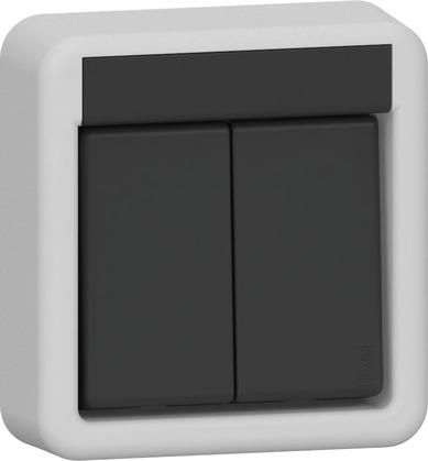 Gira 310535 series OT WG AP gr rocker switch