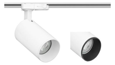 Arclite AA82554.00 max. 50W GU10 white 3-phase LED track spotlight LB23