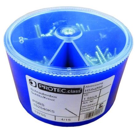 PROTEC.class 05104457 PSBS 152540KS slotted/cross (300 pcs.) screw box