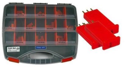 ASTRO Strobel 00521398 PAD SET long 10x10 damping pads