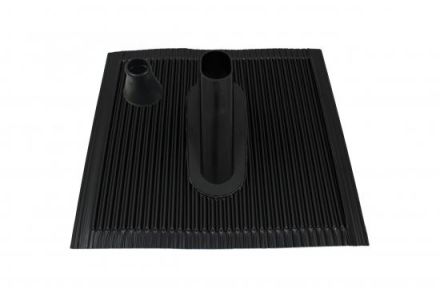 Televes SPAZ48S SPAHA 48 + 90 aluminum tile black mounting set