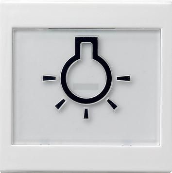 Gira 021603 rocker switch touch-sensitive BSF symbol light system 55 pure white