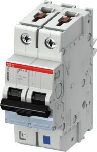 ABB Stotz-Kontakt S401M-D32NP, S401 M-D32NP miniature circuit breaker D,32A,NP,10kA,2P,pluggable, 2CCS571103R8321