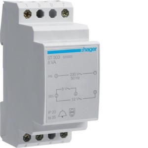 Hager ST303 transformer bell transformer
