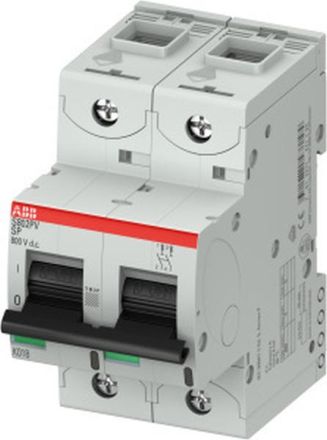 ABB Stotz-Kontakt S802PV-SP10, string fuse S802PV-SP10 800V DC, 10A, 2-pole, 2CCF019597R0001