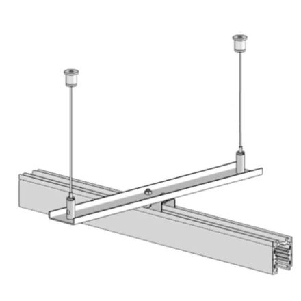 LTS ST-A S28 cable suspension power rails black ST ( 662759 )