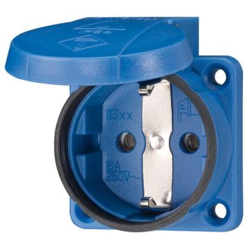 Mennekes 11311 16A2P+E 230V panel socket SCHUKO
