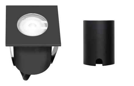 EVN 654120A 2W 3000K 82lm IP65 anthracite LED recessed floor spotlight LB21