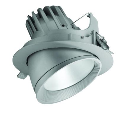 Megaman MT76632 LED recessed ceiling spotlight Carlo DL35° 170silver 35W RDx 2900lm 830
