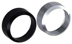 ABB Stotz-Kontakt KA1-8022, front ring plastic black for push button CombiLine-Compact, 1SFA616920R8022