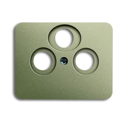 Busch-Jaeger 1743-03-260 Central plate, as cover for standard antenna sockets palladium