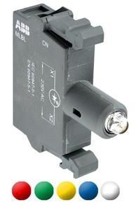 ABB Stotz-Kontakt MLBL-08BL, light element with fixed integrated LED blue, 380VAC, 1SFA611621R2084