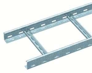 OBO Bettermann LG620VS 60x200mm gel. with VS rung (6M) cable ladder, 6208650