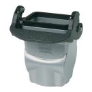 Walther P753824 6-pin 1xM25 73mm high straight coupling housing